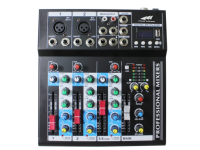 F Series Mixers with USB, Mp3, & BT