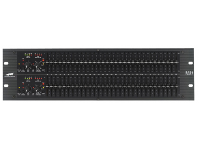 Dual channel 31 band Graphic Equalizer 1231