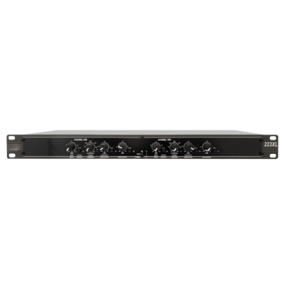 Stereo 2-Way/Mono 3-Way Crossover with XLR Connectors 223XL